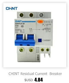 Лидер продаж CHINT DZ47-60 1 P C6 не менее 4000 раз ВКЛ-ВЫКЛ Ёмкость(A) 6000