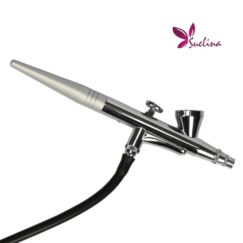 AirBrush&FREE SHIPPING Airbrush Gun 0.4mm Needle Tattoo Art Set Body Paint,Airbrush kit With Compressor Makeup Craft Toy