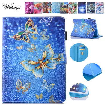 

Wekays Fashion Painted Case Cover For Apple iPad Mini 4 Funda cases Model For Ipad mini4 PU Leather Stand Shell Table Cover Capa