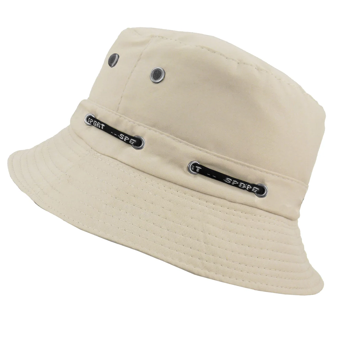 Hat Polyester Fishing Brim visor Summer Men Camping Beigein Men's Sun
