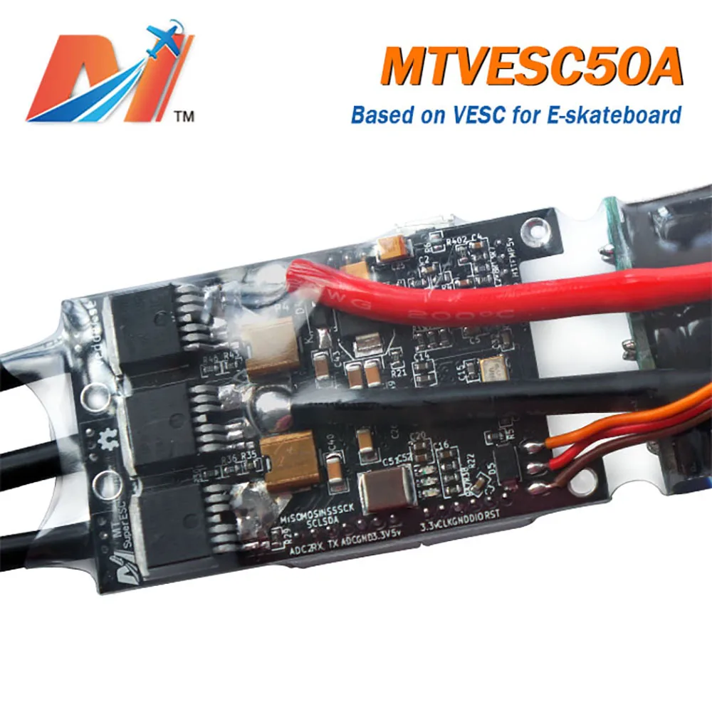 

Maytech electric mountainboard SuperESC based on vesc 3-12lipos VESC ESC 50A for rc car and e-bike