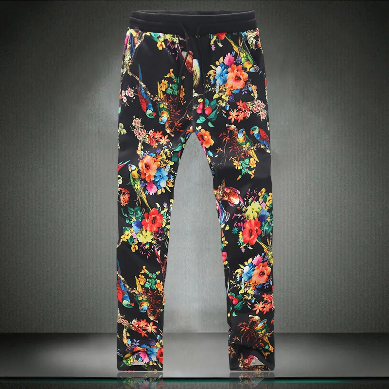 floral sweatpants mens