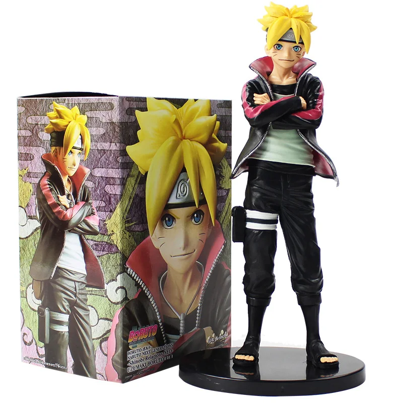 Anime Naruto Jouets Uzumaki Naruto Boruto Figure Figurines Statues 2pcs 11-17cm