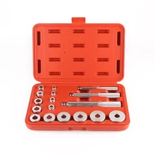 Small Bearing Installer Bearing Block Extractor Stainless Steel Mounting Removal Tool Kit Set Of 17 Bearing Installing Removal