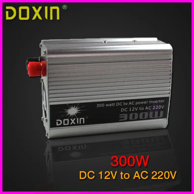 

new 2014 DOXIN 300W car charger converter DC 12V to AC 220V car power inverter, 12v car battery charger,ST-N003