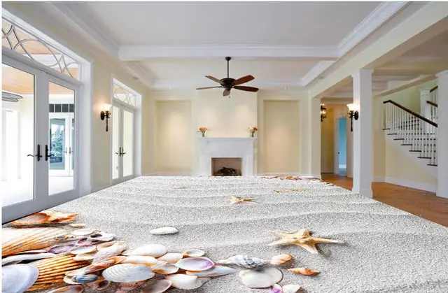 3d Vloertegels Strand Schelpen Luxe behang 3d Floor Schilderen ... 3d Vloertegels Strand Schelpen Luxe behang 3d Floor Schilderen ...