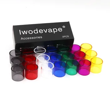 

3 PCS tfv8 for RBA Coil Replacement Pyrex Straight Glass Tube TFV8 Glass Tube