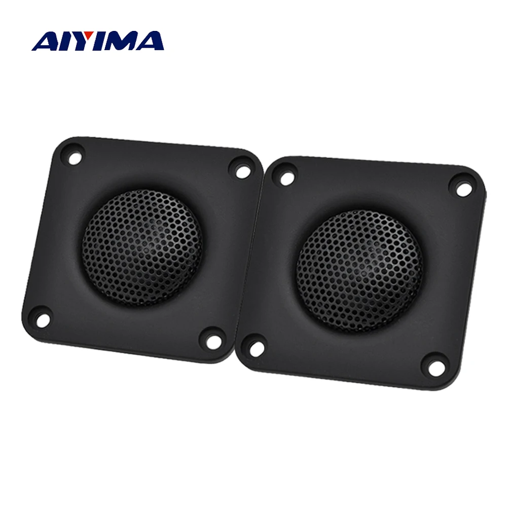 

Aiyima 2PC 2Inch Tweeters 4Ohm 30W Speaker HiFi 25 Core Silk Film Audio Speaker Loudspeaker Home Theater DIY