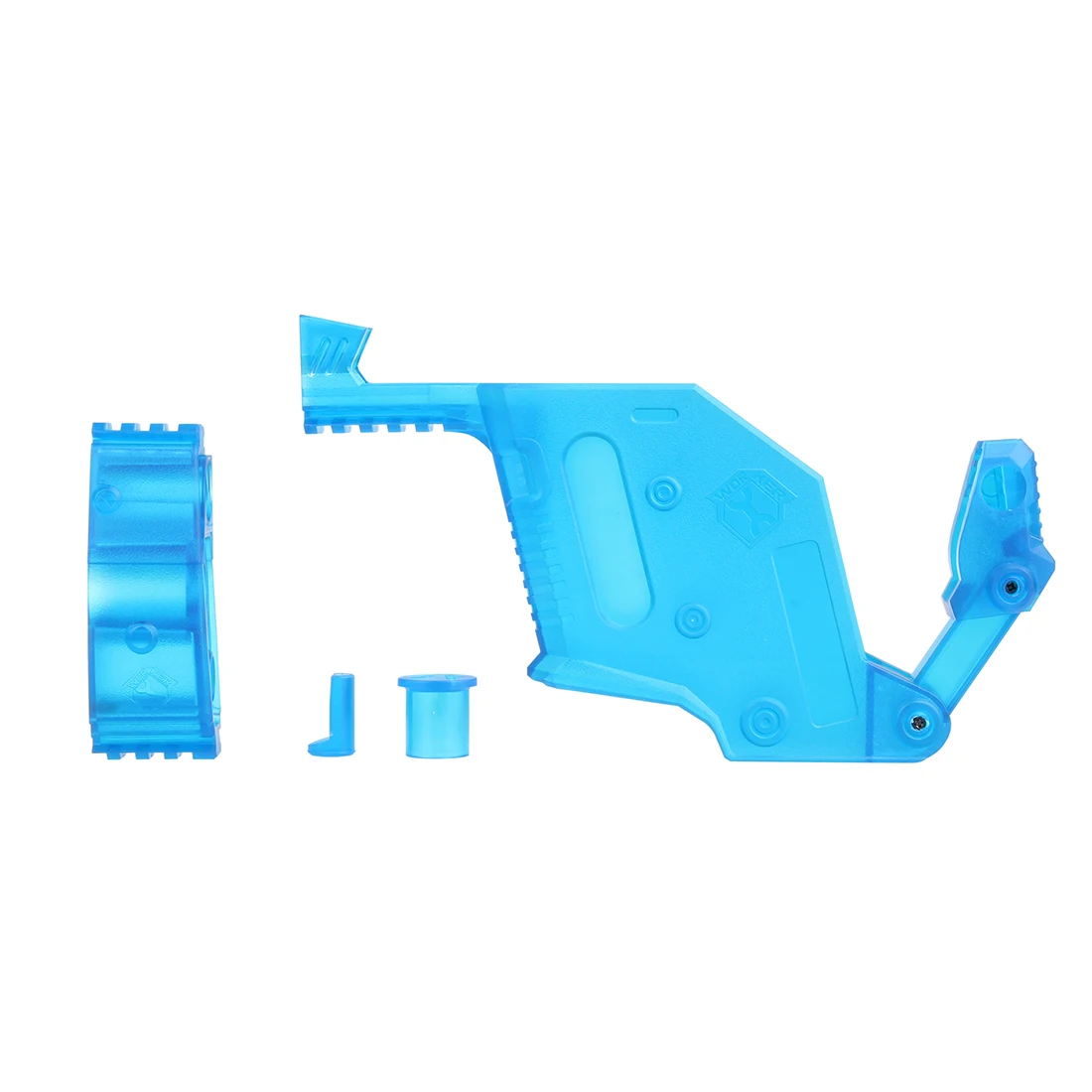 

Worker Modified Short Sword Cover Shaped Toy Accessories kit for Nerf Stryfe - Transparent Blue