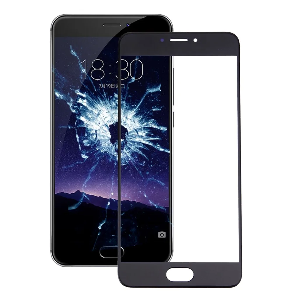 Внешний стеклянный объектив переднего экрана для Meizu MX6|Экраны мобильных