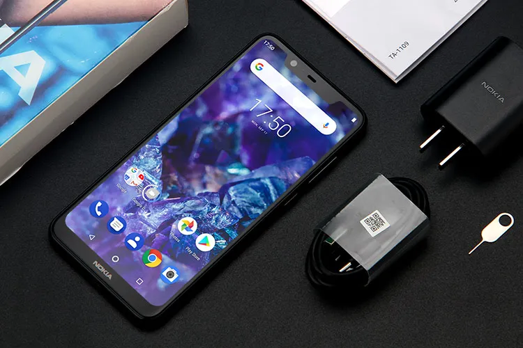 NOKIA X5 3GB RAM 32GB ROM Helio P60 MTK6771 2.0GHz Octa Core 5.86 Inch 2.5D HD+ Full Screen Dual Camera Android 8.1 4G LTE Smartphone