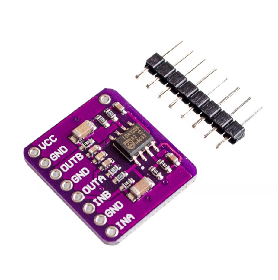 Аудио модуль для наушников Класса AB стерео драйвер TDA1308|audio module|module audio |