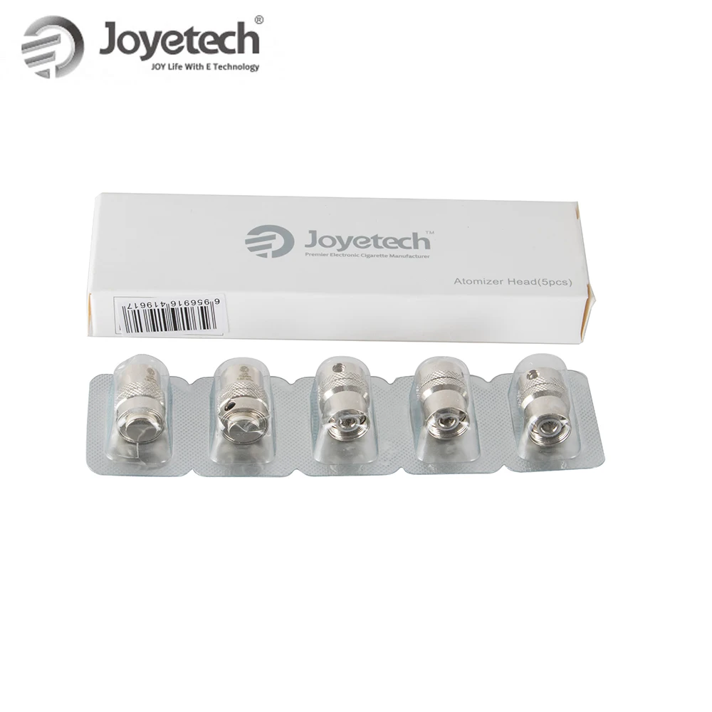 5 шт./лот оригинальная катушка Joyetech LVC Clapton 1 Ом MTL головка для Cubis Pro атомайзер eGo Aio
