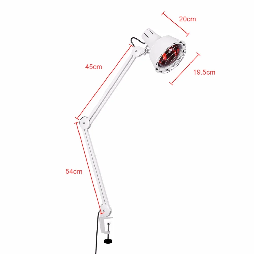Инфракрасный светильник, настольная лампа для топления мышц тела, обезболивающее лечение, США 110 В