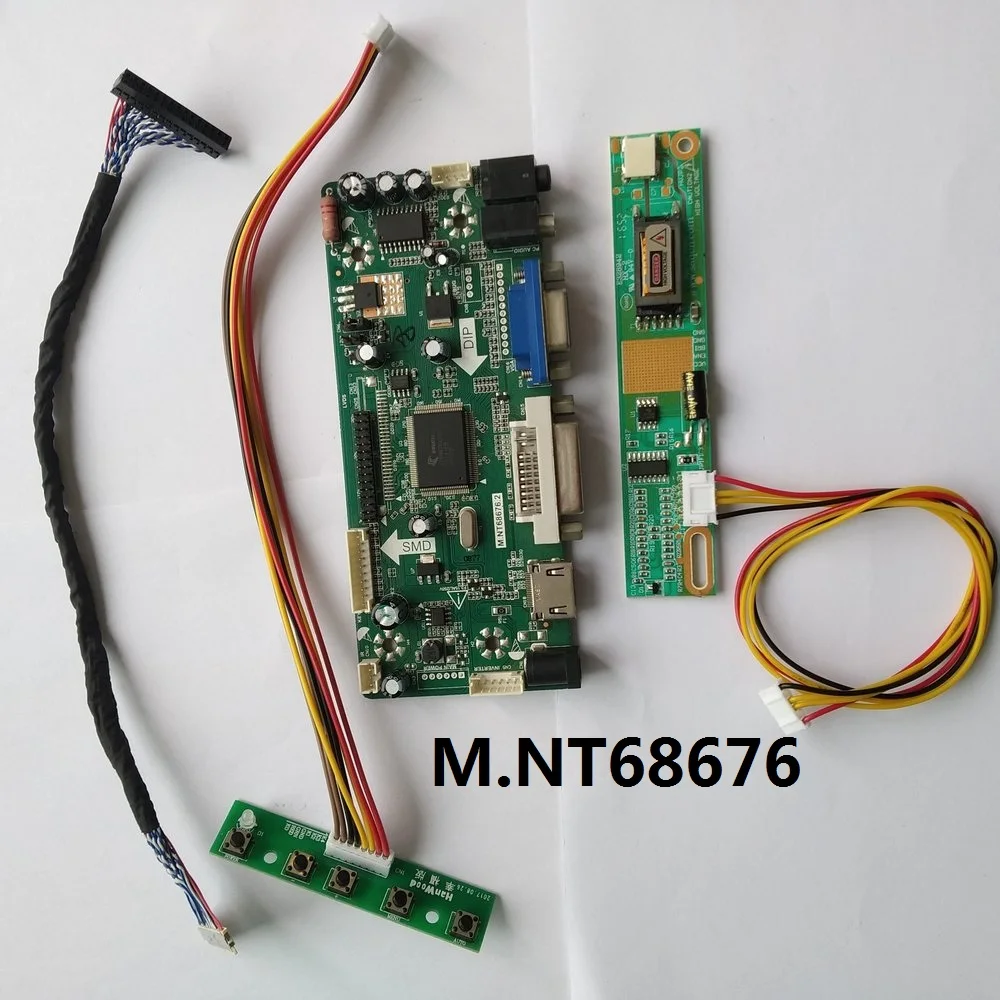 

For LP133WX2-TLC8 Screen panel 13.3" LCD DVI Controller board 30pin LVDS 1280X800 Monitor Kit VGA HDMI 1 Lamps