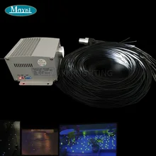 Maykit Mitsubishi бренд полимерный волоконно-оптический кабель Cree 5 Вт Мерцающий СВЕТОДИОДНЫЙ Излучатель тусклый пульт дистанционного управления для волоконно-оптический светильник для мощения