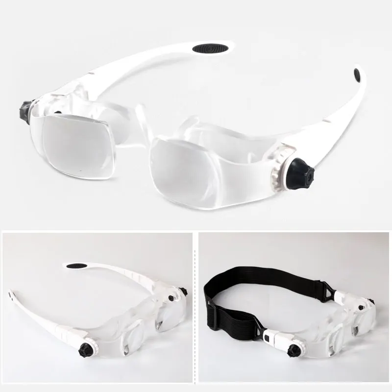 Mobile Phone Glass Magnifier Zoom Enlarge Eyeglass Hands Free Magnifying  Glass Low Vision Aids Smart Phone Holder