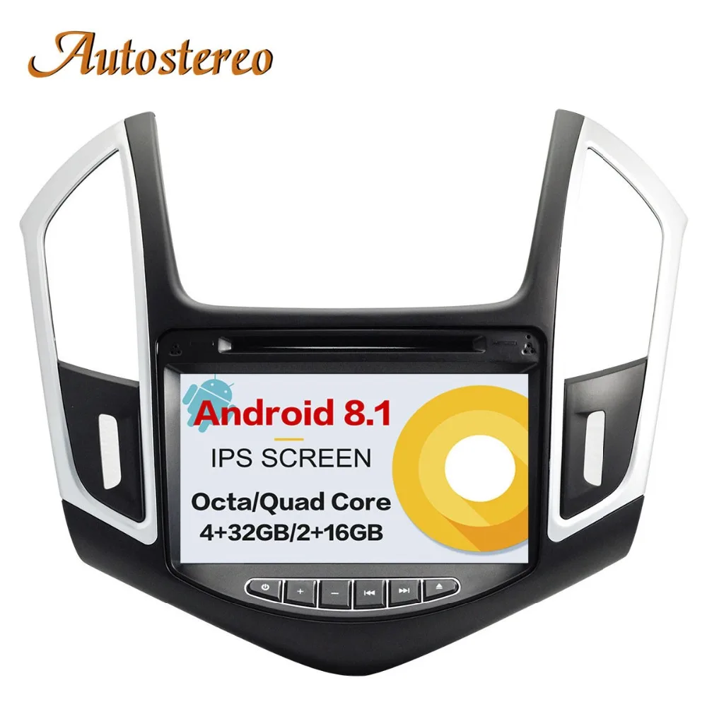 

Android 8.1 Car GPS Navigation DVD Player for Chevrolet CRUZE 2012 2014 2015 Automedia Head unit Multimedia radio tape recorder