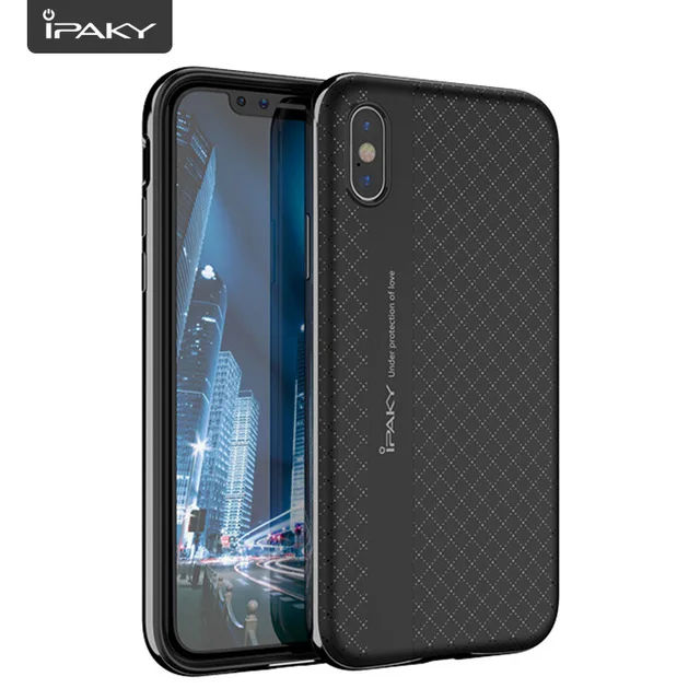 100% Оригинальный брендовый высококачественный Чехол ipaky для iphone X iphoneX
