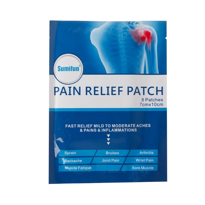 8Patches Pain Relief Patch Of Sore Muscle Joint Wrist Wrist Plaster