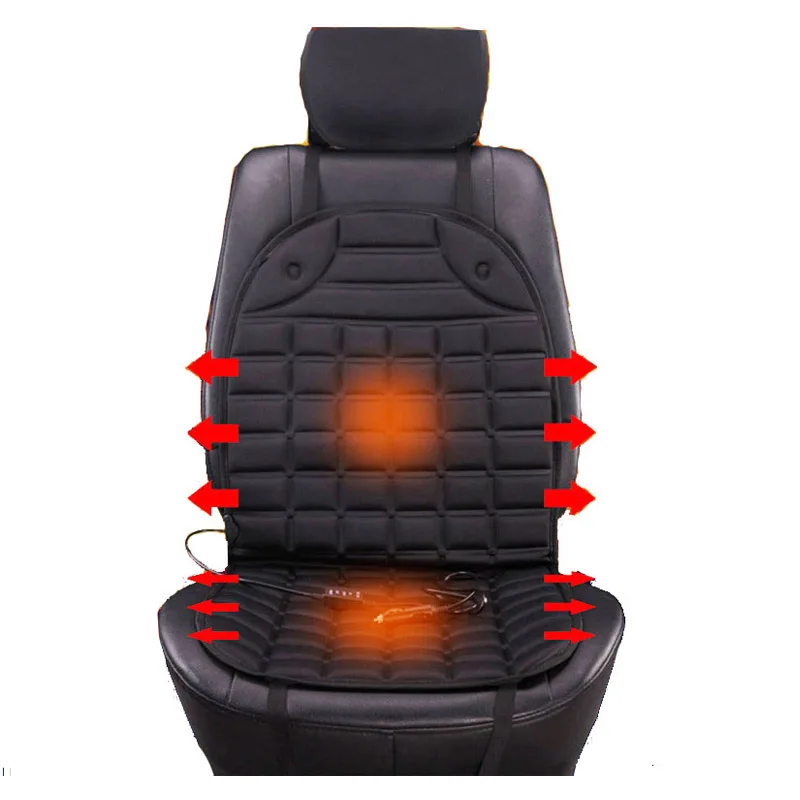 2018 12v electric heated car seat cushion universal heating keep warm