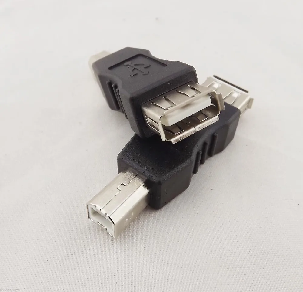 10 шт. USB 2 0 Тип A Женский к B Мужской адаптер конвертер|female female|female to femalefemale male |
