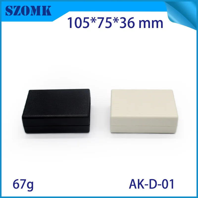 

(4 pcs) plastic electrical junction box for electronics abs enclosures 105*75*35 mm plastic distribution box szomk instrument