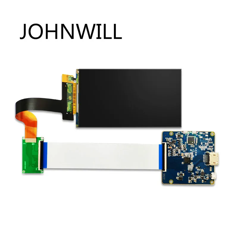 

Inch 2K LCD Display New LS055R1SX03 2560x1440 5.5with HDMI To MIPI Controller Board for WANHAO D7 3d Printer Projector