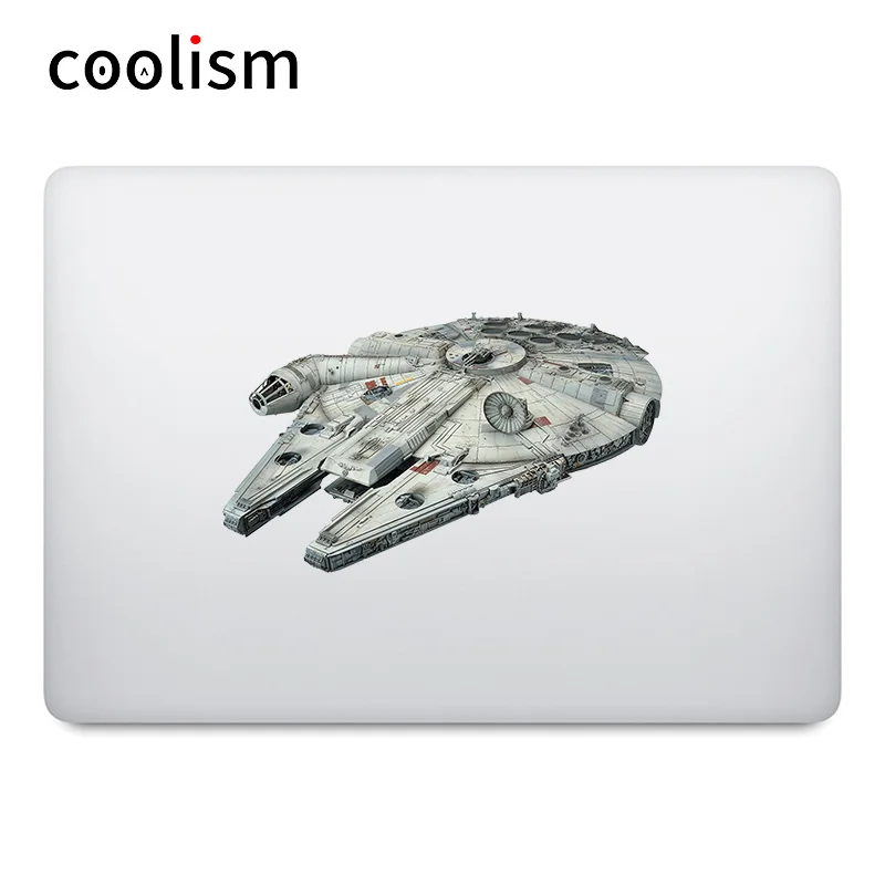 Наклейка для ноутбука Han Solo Millennium Falcon Star Wars наклейка Macbook Pro Air Retina 11 12 13 15 дюймов HP Mac