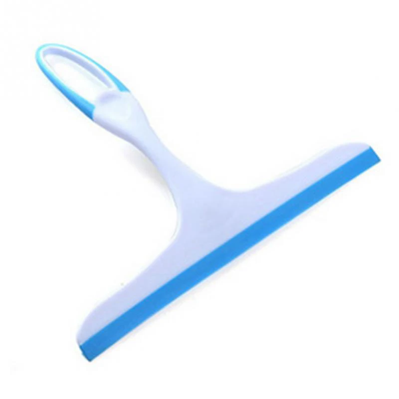 Window Glass Cleaning Wiper Brush Eco-Friendly Soft Glass Scraper Glass Wiper Cleaner Helper Household Cleaning Tool