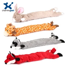 Игрушки для собак Charmingpet, жираф кролика, енота, лиса, игрушки для обучения домашних животных