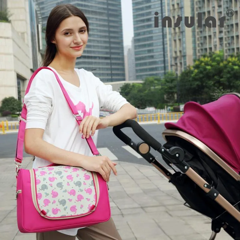 Shipping Free Fashion Baby Diaper Bag Stroller Bag Messenger Mommy Bag