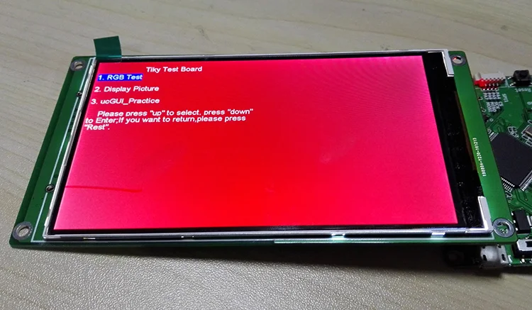 

4.5 inch 24Bit 16.7M TFT LCD Screen with Adapter Board ILI9806 Drive IC 480(RGB)*854