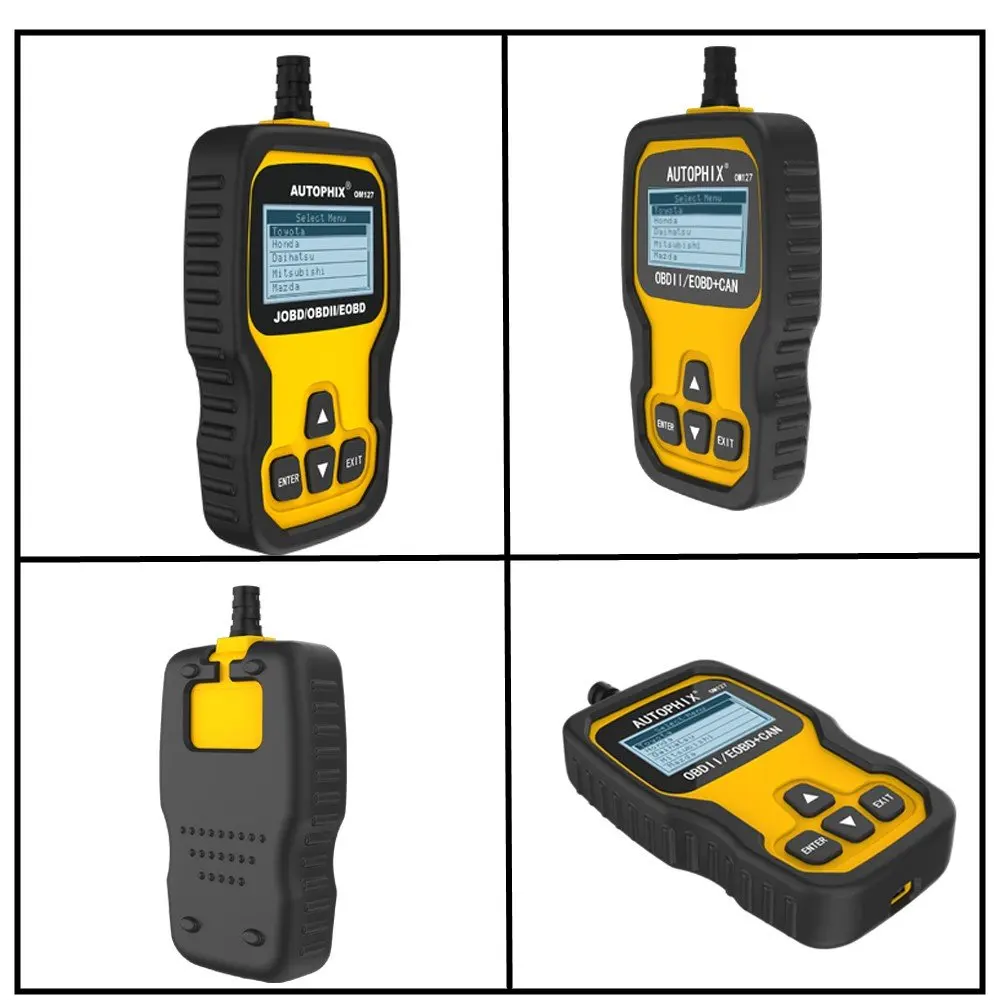 Autophix OM127 OBD2 сканер JOBD для Toyota Honda Nissan японский автомобиль считыватель кодов ошибок
