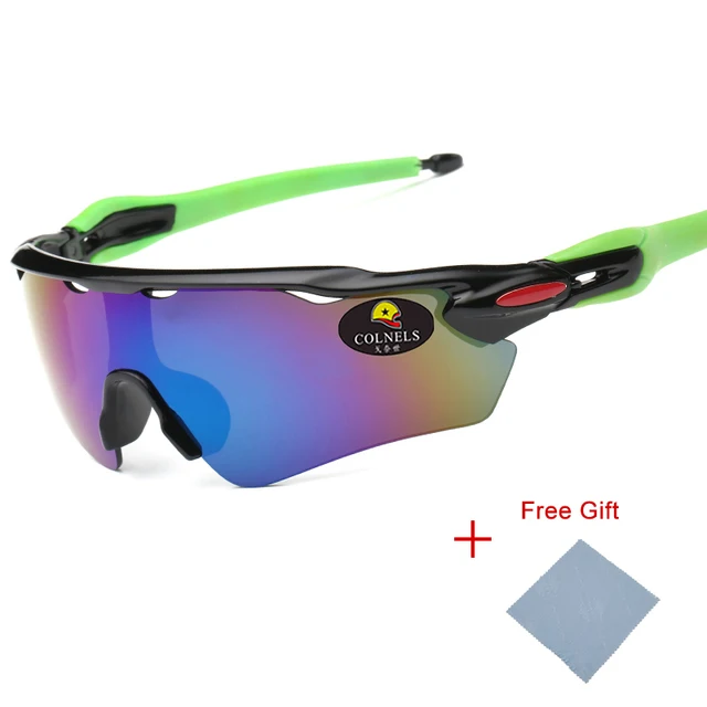 Cheap 2017  Cycling Eyewear  Hiking Men Motorcycle Sunglasses Reflective Explosion-proof Goggles UV400 Bicycle  Glasses