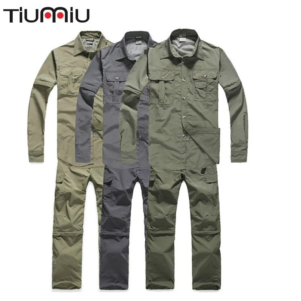 

Military Army Militar Outdoor Sport Speed Underwear Suit Man Clothes Shirt Quick-drying Pants Two Section Removable Ww2 Softair