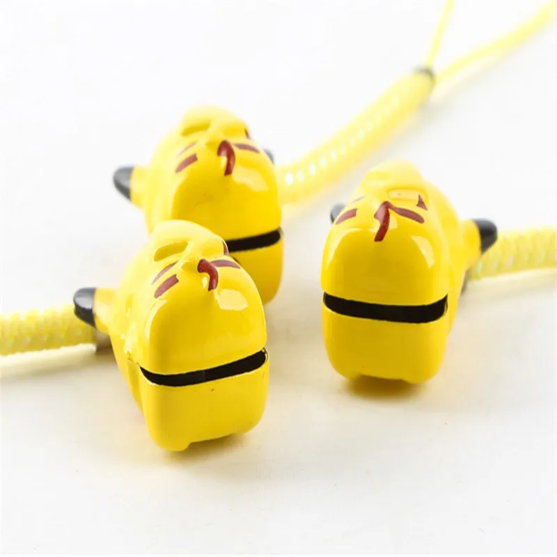 1Pcs-Cartoon-Kawaii-Pokemon-Pikachu-Elf-Ball-Keychain-Keyring-Bell-Toy-Lover-Key-Chain-Rings-For (2)