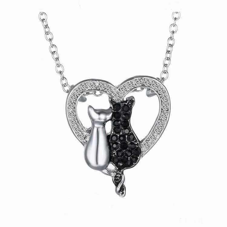 HTB1UwlqLFXXXXXqaXXXq6xXFXXXr HTB1UwlqLFXXXXXqaXXXq6xXFXXXr CAT ON HEART CRYSTAL PENDANT NECKLACE NEW LOVELY CAT PAW BLACK WHITE 2 CAT ON HEART CRYSTAL PENDANT NECKLACE-Cat Jewelry-Free Shipping NEW LOVELY CAT PAW BLACK WHITE 2 CAT ON HEART CRYSTAL PENDANT NECKLACE-Cat Jewelry-Free Shipping HTB1UwlqLFXXXXXqaXXXq6xXFXXXr