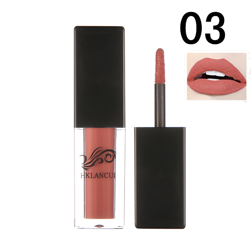 12 Colors Lips Gloss Makeup Waterproof Lipgloss Matte Velvet Liquid Lipstick Make up Maquiagem Lip Blam Cosmetics Tools