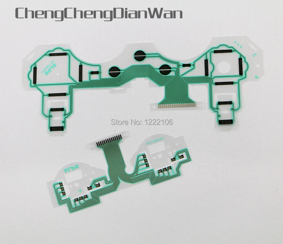 

ChengChengDianWan Original SA1Q222A SA1Q224A Circuit Board PCB Ribbon conductive film Keypad flex Cable for PS3 Controller