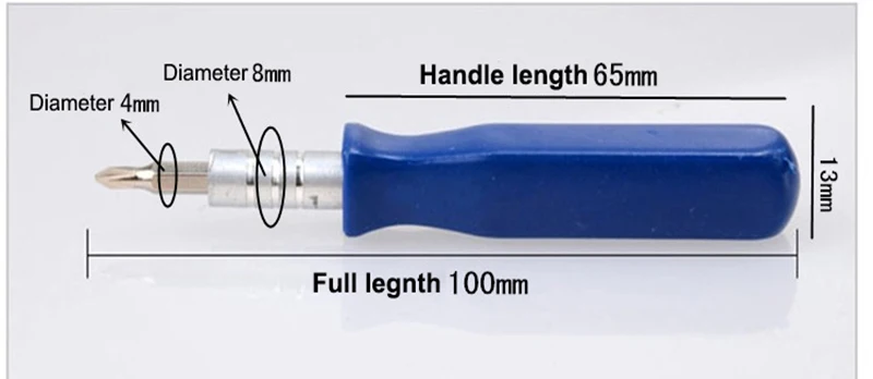 KALAIDUN 16 in 1 Screwdriver set Multi-functional Precision Screwdriver Bits Universal Manual Repair Tools phone Mobile iPad12