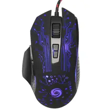 Новая Мышка для компьютерных игр Gamer3200 dpi 8D кнопки светодиодный Механическая Проводная игровая мышь для ПК ноутбука l0725#3