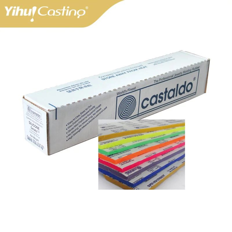 

Castaldo colorful silicone molding rubber for making rubber mold, jewelry making material for los wax casting process