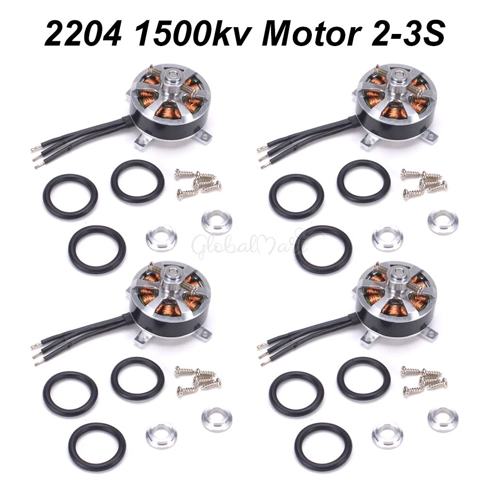 

F2204 2204 1500KV Brushless Motor Support 2-3s For RC Fixed-wing Aeroplane Airplane KT F3P