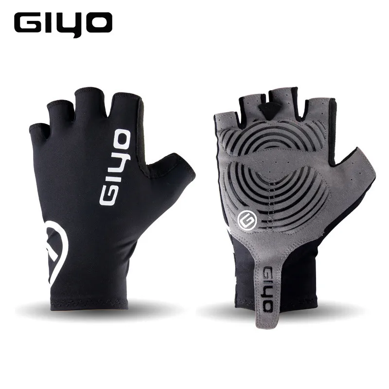 Велосипедные полуперчатки GIYO 2019 Гелевые перчатки с пальцами спортивные гоночные