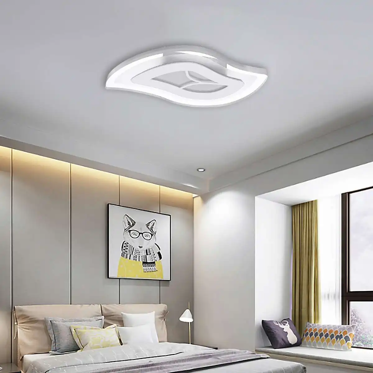 

20X15cm Acrylic LED Ceiling Light 15W 220V Bedroom Ceiling Lamp Fixtures Surface Mounted Indoor Lighting Home Decoration