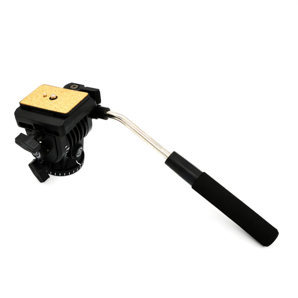 

Video Camera Tripod Action Fluid Drag Pan Tripod Head For Canon Nikon Sony DSLR Camera Camcorder Shooting Filming