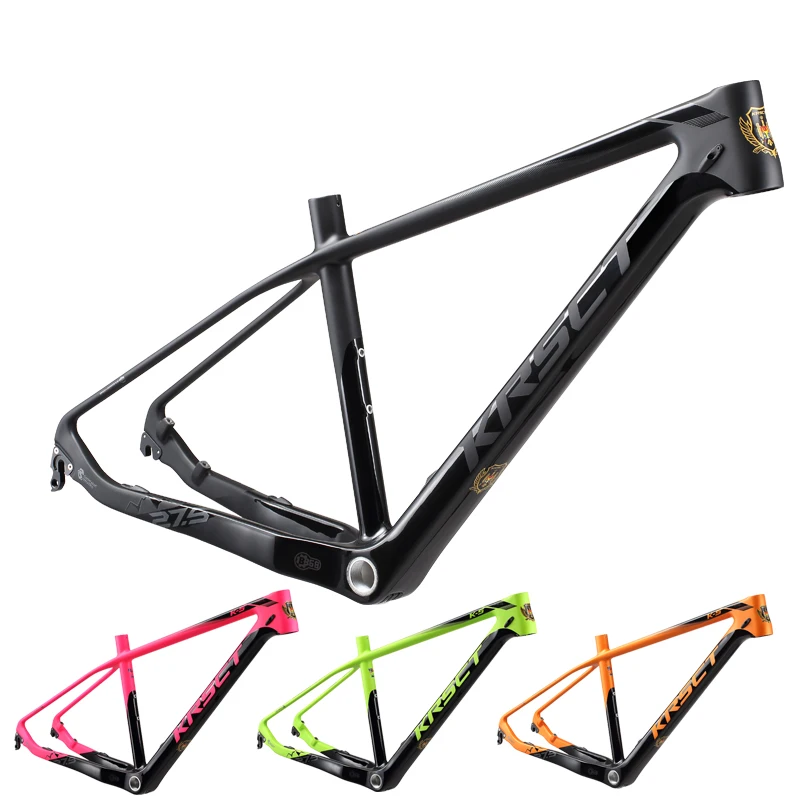 Good Chance of  KRSEC full carbon fiber mountain bike frame MTB 26/27.5/29er 15.5/16.5/17.5"matte bicycle frames Cy