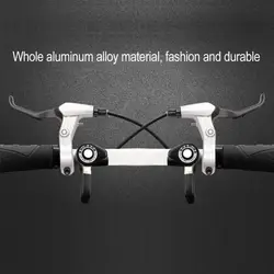 Высокое качество горный велосипед алюминиевый сплав Черный Белый тормоза высокого качества все-алюминиевый горный велосипед тормоза