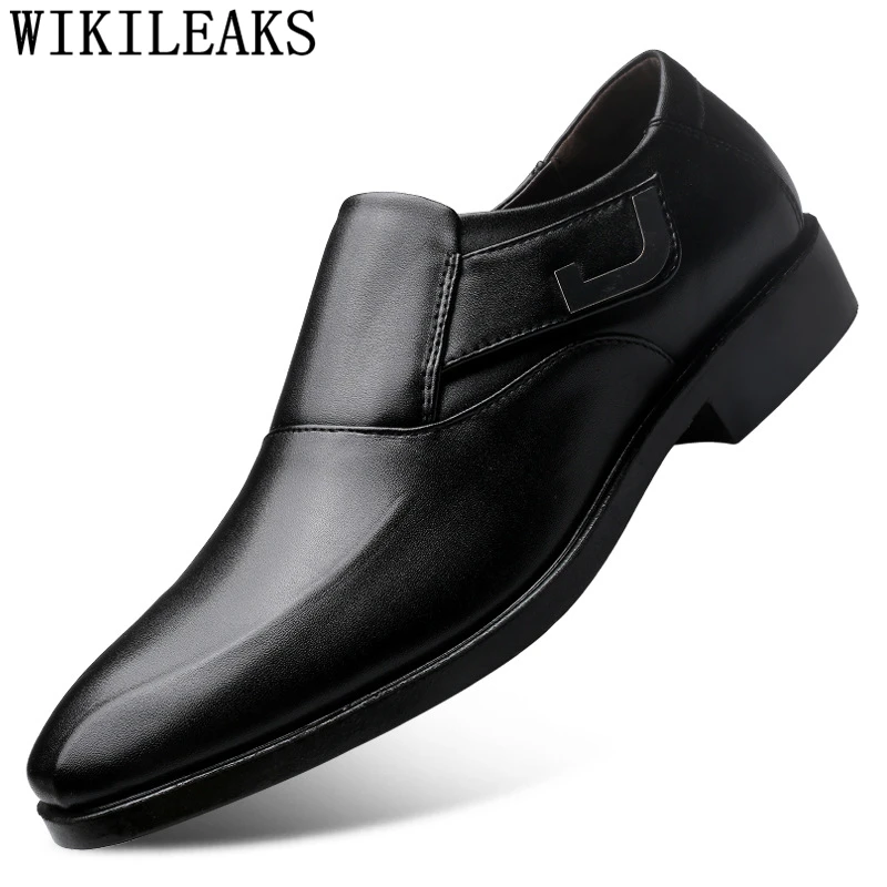 

Male Formal Shoes Men Elegant Business Shoes Men Oxford Leather Coiffeur Formal Shoes Men Classic Big Size Chaussure Homme Bona
